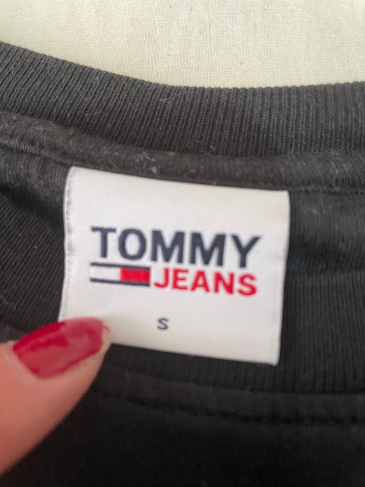 Tommy Hilfiger kadın Siyah Uzun Kollu Tişört - Görsel 2