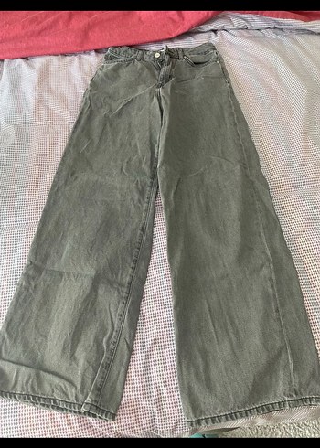 Lacoste Gri Loose Fit Midi Keten Kot