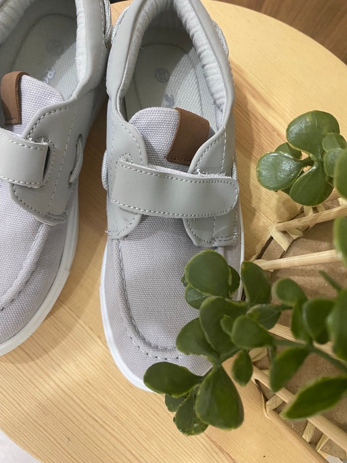 Gri Erkek Çocuk Günlük Kemerli Ayakkabı - Görsel 3