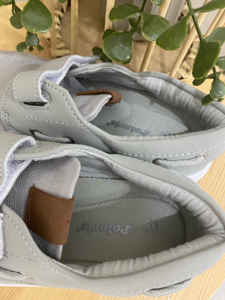 Gri Erkek Çocuk Günlük Kemerli Ayakkabı - Görsel 2