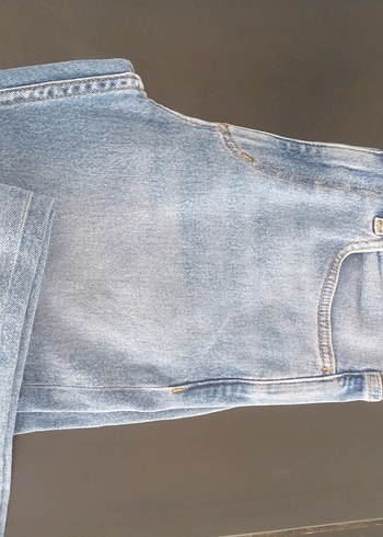 38 Beden Kadın Mavi Regular Fit Midi Kot Pantolon