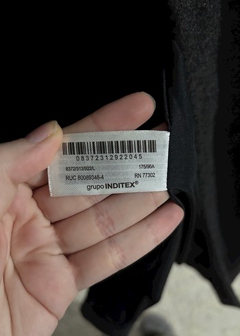 Zara Antrasit Kaban - Görsel 5