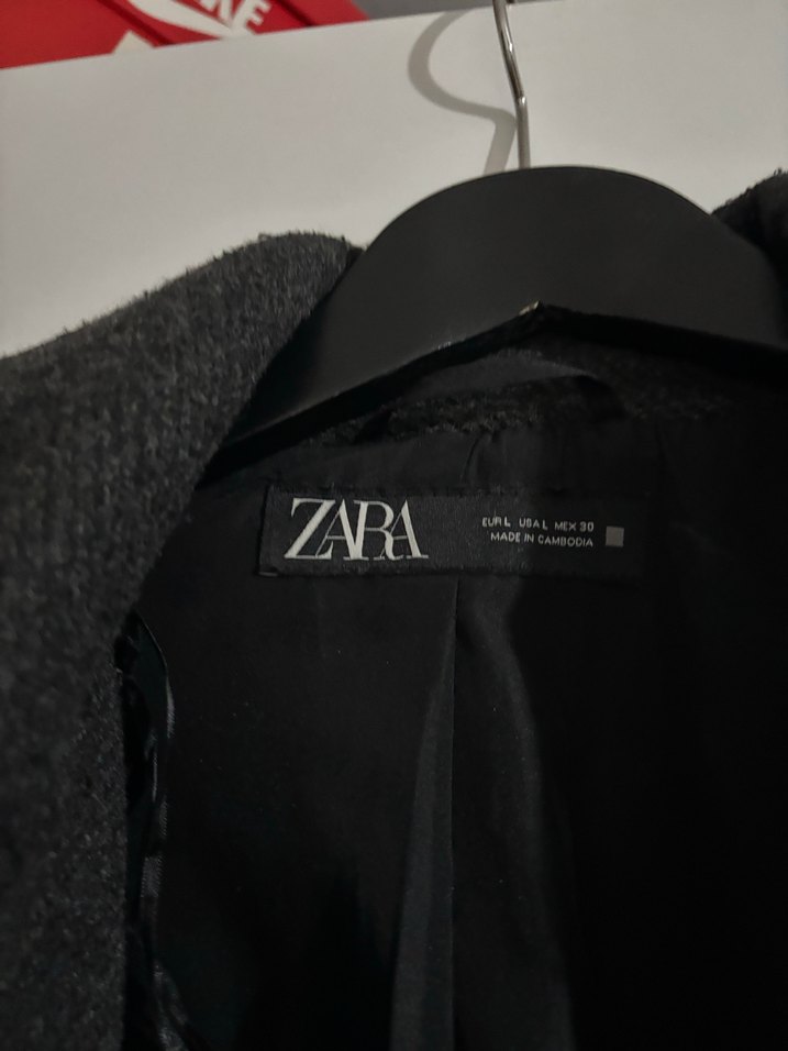 Zara Antrasit Kaban - Görsel 4