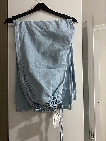 40 Beden mavi Renk kot pantolon