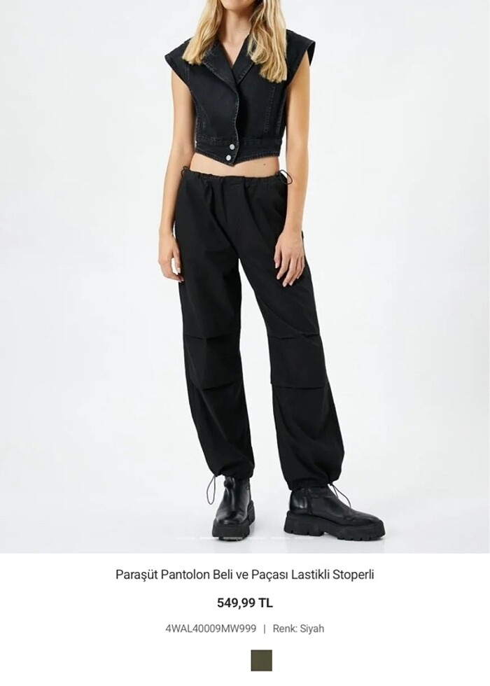 paraşüt pantolon - Görsel 2