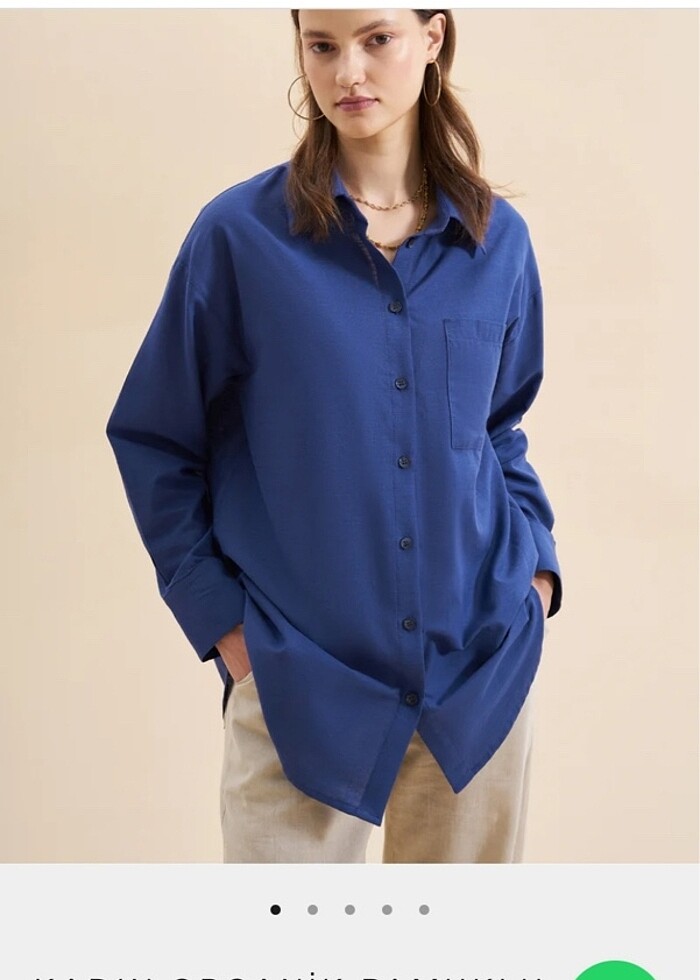 Pamuklu Gömlek - Görsel 2