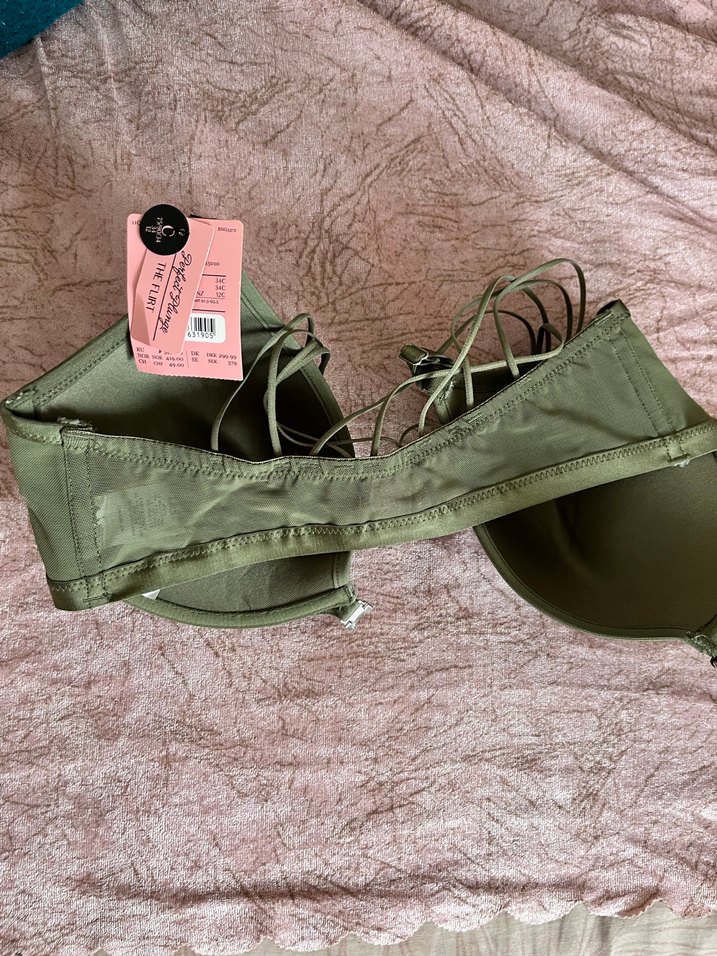 Nakışlı Gri Bohem Sütyen - Görsel 3