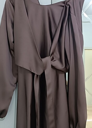 Gül Kurusu Uzun elbise