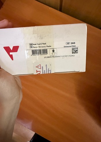 Variteks Burun Koruyucu Maske - Görsel 2