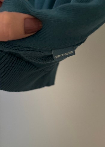 Yeşil Yünlü  Erkek Kazak - Görsel 4