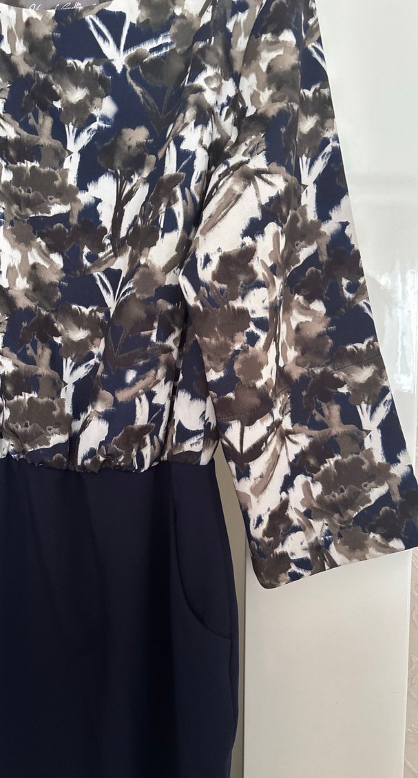 Kamuflaj Desenli Uzun  Elbise - Görsel 4