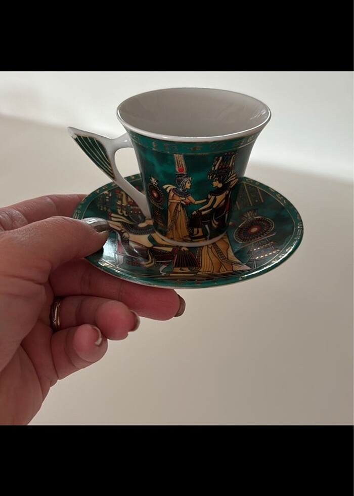 MISIR FİGÜRLÜ FİNCAN - Görsel 4