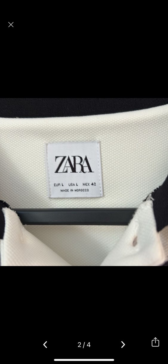 Baskılı Beyaz Erkek Polo Tişört - Görsel 3