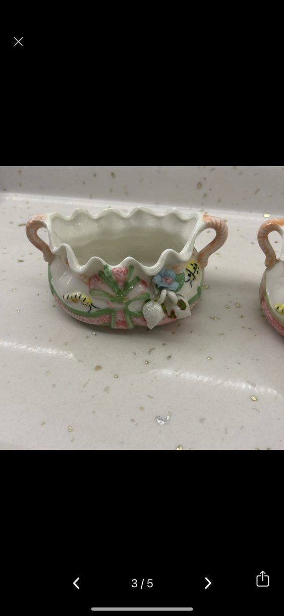 Pastel Renkli porselen şekerlikler - Görsel 2