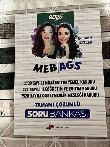 meb ags kanunlar soru bankası