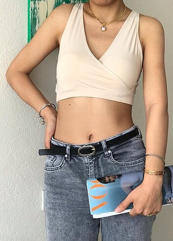 m Beden ten rengi Renk Sıfır kol yumuşak Dokulu krop s m l xl