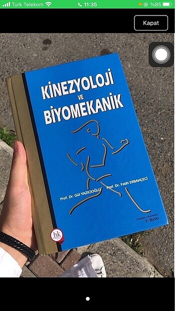 Kinezyoloji ve biyomekanik kitabı