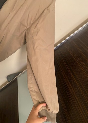 Bej  Ceket Bol Kesim - Görsel 3