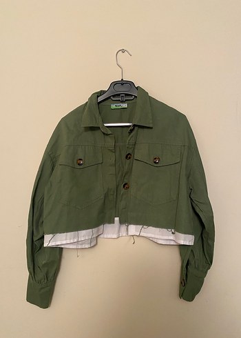 Yeşil  Kadın Etek Ceket Takım - Görsel 3