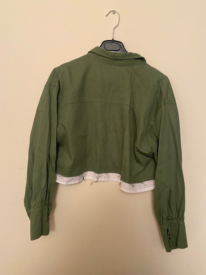 Yeşil  Kadın Etek Ceket Takım - Görsel 2