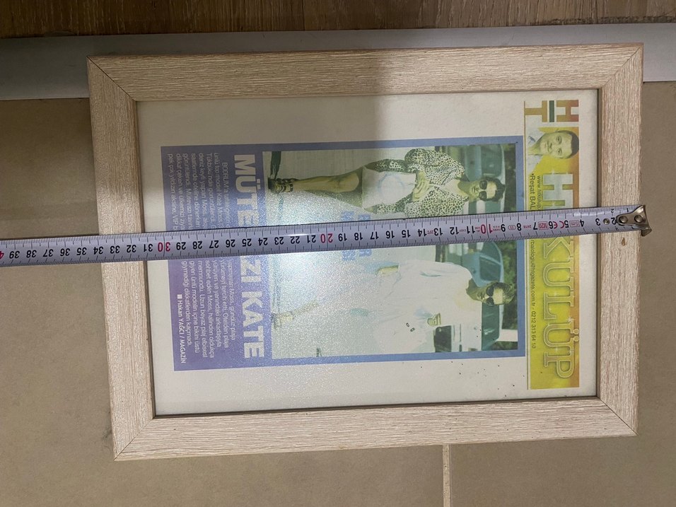 Beyaz Pastel Çerçeveli İki Tablo - Görsel 2