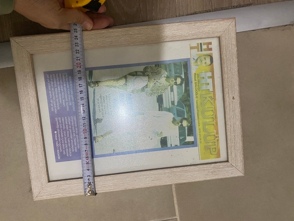 Beyaz Pastel Çerçeveli İki Tablo - Görsel 3