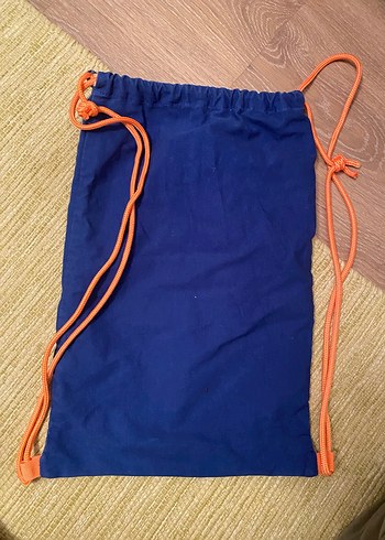 Renkli Baskılı Mavi  Spor Çantası - Görsel 2