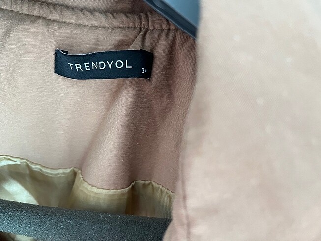 xs Beden camel Renk Trençkot
