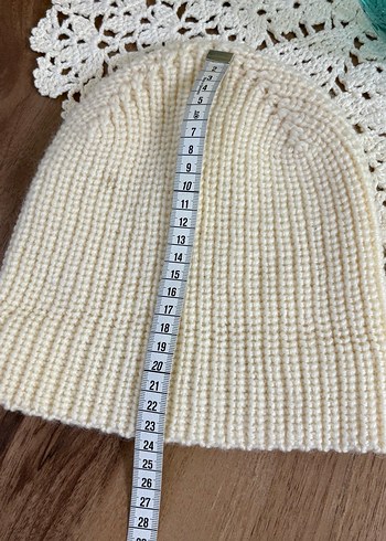 Bej Örgü Kadın Bere - Görsel 3