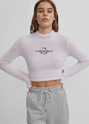 Bershka Hello kitty crop üst