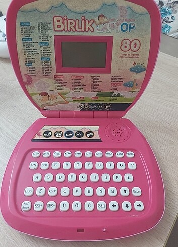 Oyuncak laptop disney