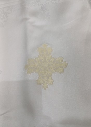 Parlak Beyaz Kurdeleli Klasik Düğün Aksesuarı - Görsel 7