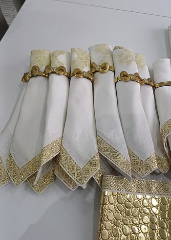 Parlak Beyaz Kurdeleli Klasik Düğün Aksesuarı - Görsel 5