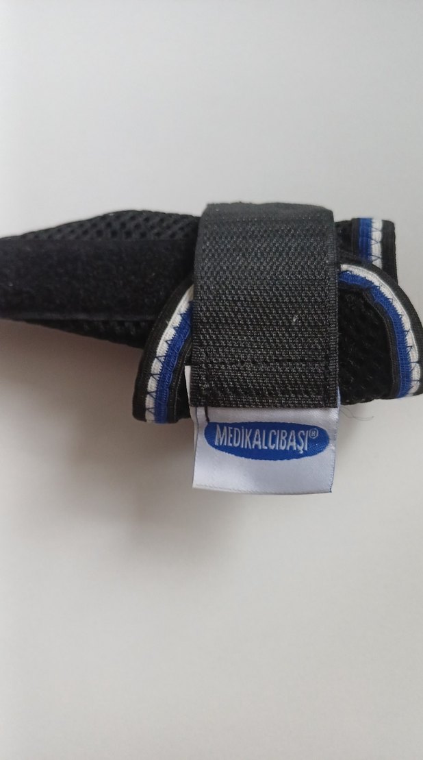 Mavi Yılan Desenli Yoga Kayışı - Görsel 3