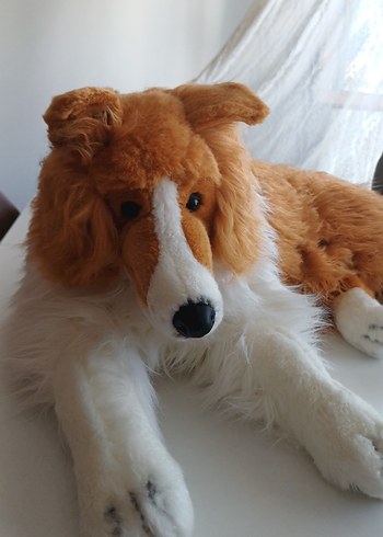 Diğer Kahverengi Yumuşak Peluş Köpek Oyuncak