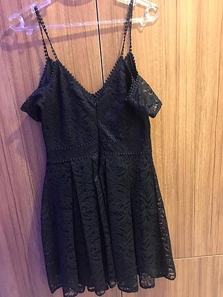 Diğer Tül detay mini elbise