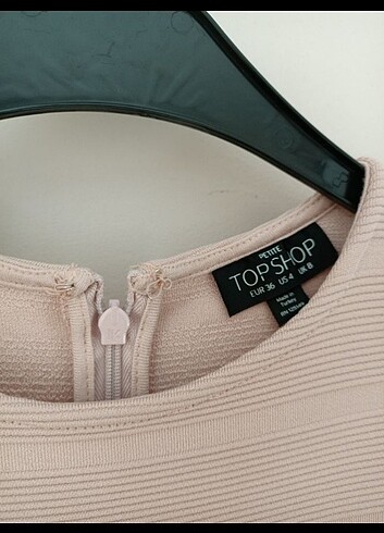 xs Beden Topshop pudra mini elbise