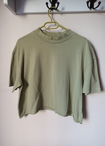 Trendyol yeşil Crop tişört 