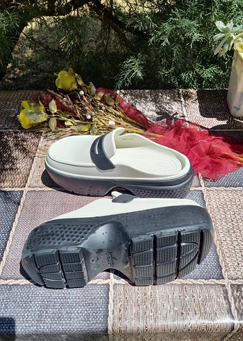 Crocs Crocs Kadın Gri Platform Terlik