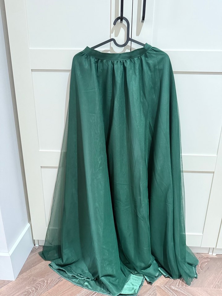 Nakışlı Bej Mini Bustiyer ve özel dikim etek - Görsel 3