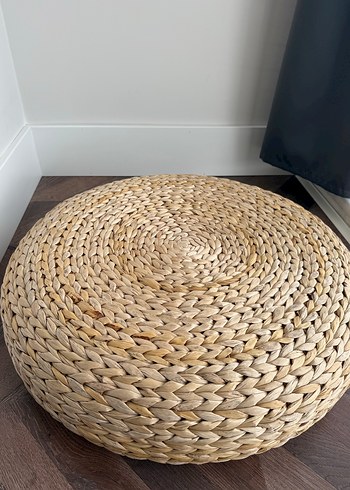 Bohem Tarz Hasır El Yapımı Oturma Minderleri - Görsel 3