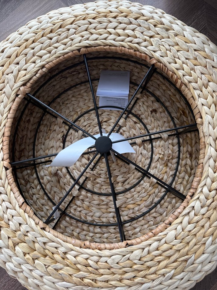 Bohem Tarz Hasır El Yapımı Oturma Minderleri - Görsel 4