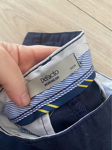 34 Beden lacivert Renk Df pantolon