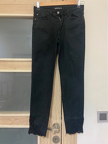 DF paçası fisto pantalon