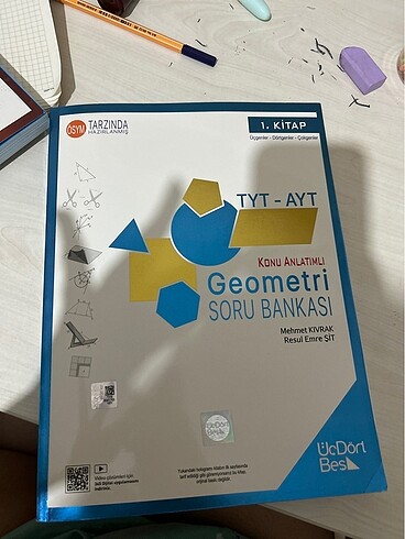 tyt ayt geometri soru bankası üç dört beş