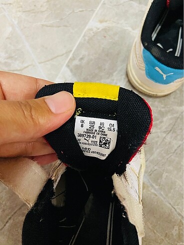 25 Beden beyaz Renk Puma spor