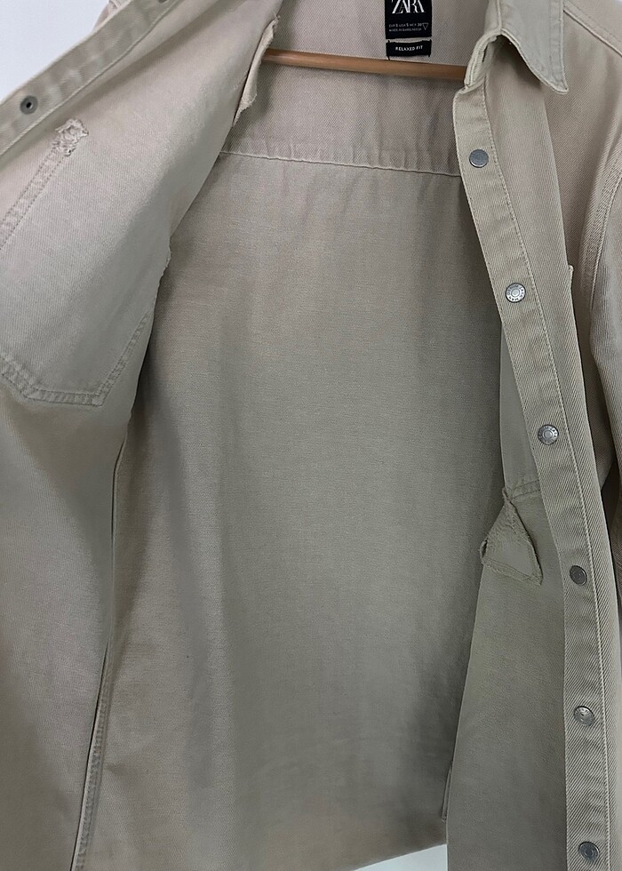 ZARA ERKEK GÖMLEK CEKET - Görsel 5