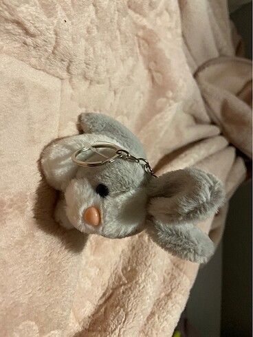 Peluş tavşan , anahtarlık