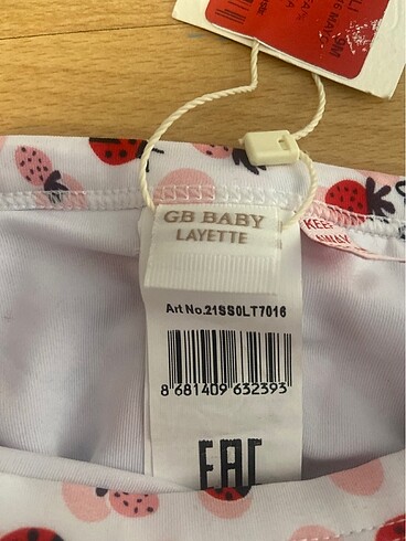 BG Store Gb bany etiketli ürün 9 ay