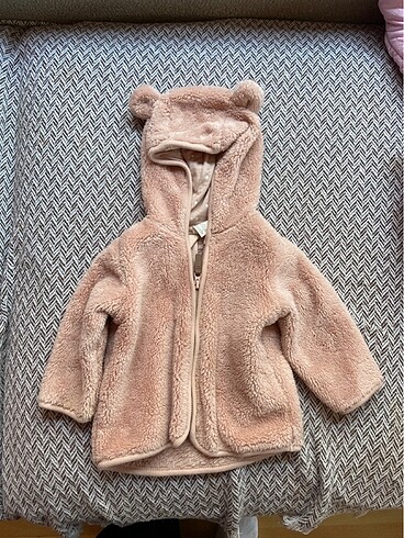 H&M PELUŞ CEKET 4-6 ay etıket kağıdı kopmuş sadece
